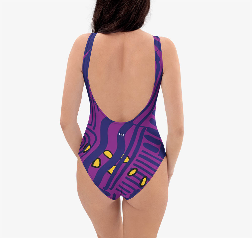 Electric Maze Swimsuit
