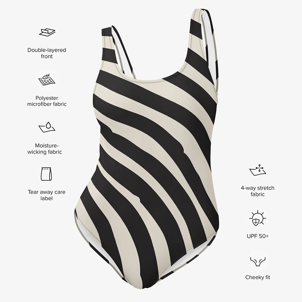 Curvy Stripes Swimsuit