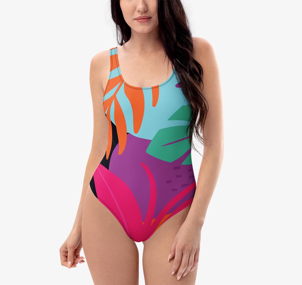 Neon Jungle Swimsuit
