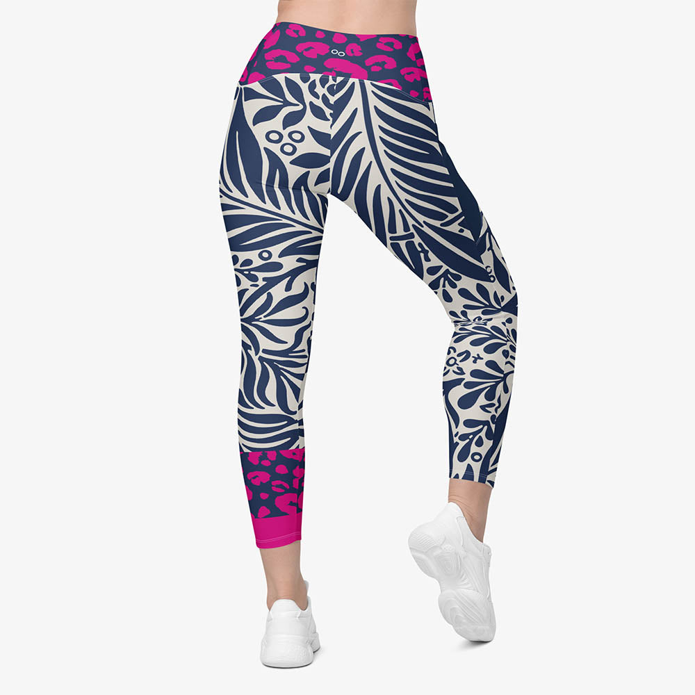 Palms & Pards Pocket Leggings