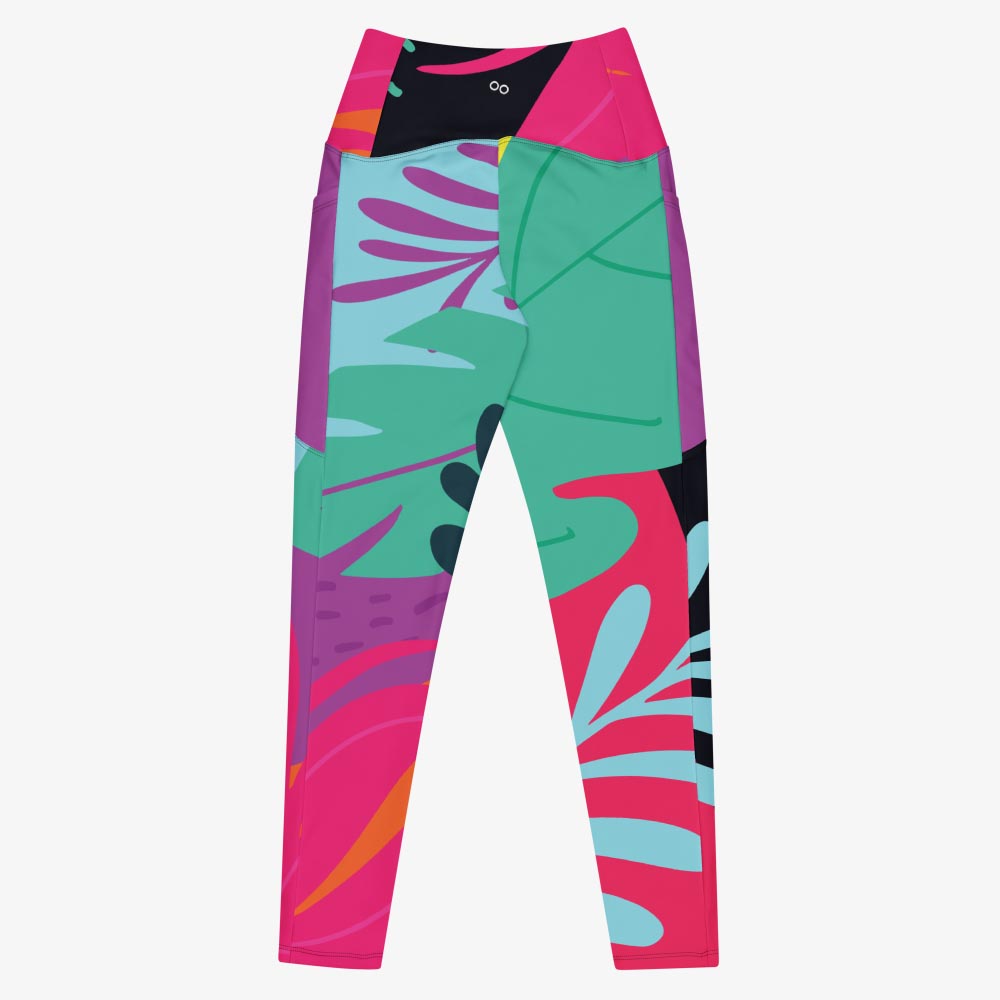 Neon Jungle Pocket Leggings