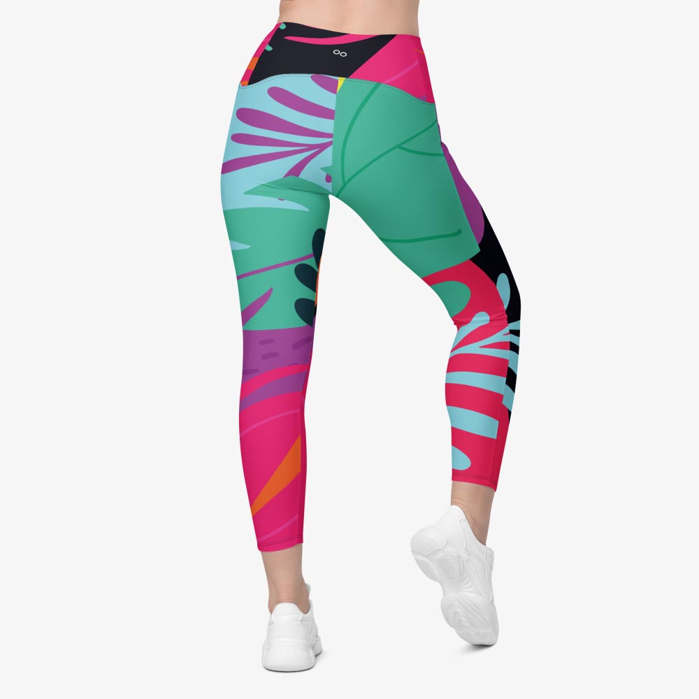 Neon Jungle Pocket Leggings