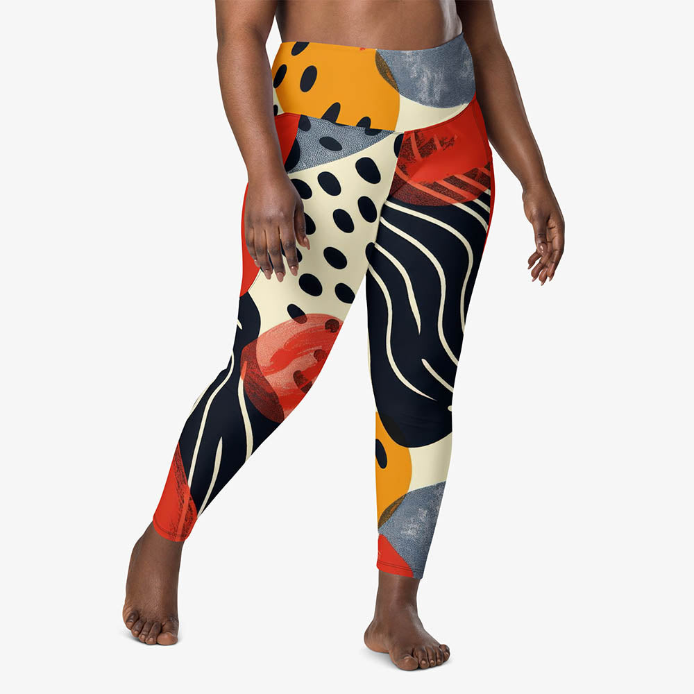 Dots & Waves Pocket Leggings