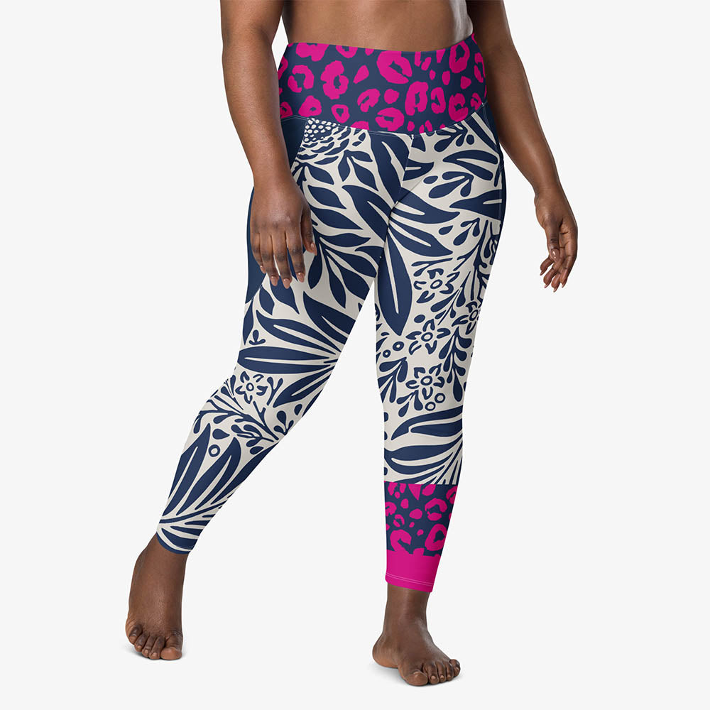 Palms & Pards Pocket Leggings