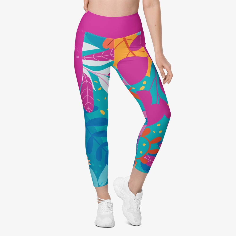 Petal Party Pocket Leggings