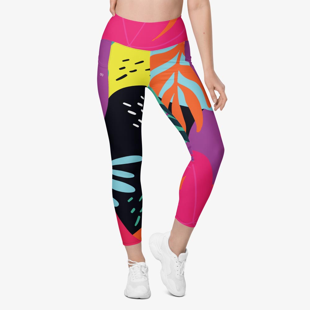 Neon Jungle Pocket Leggings