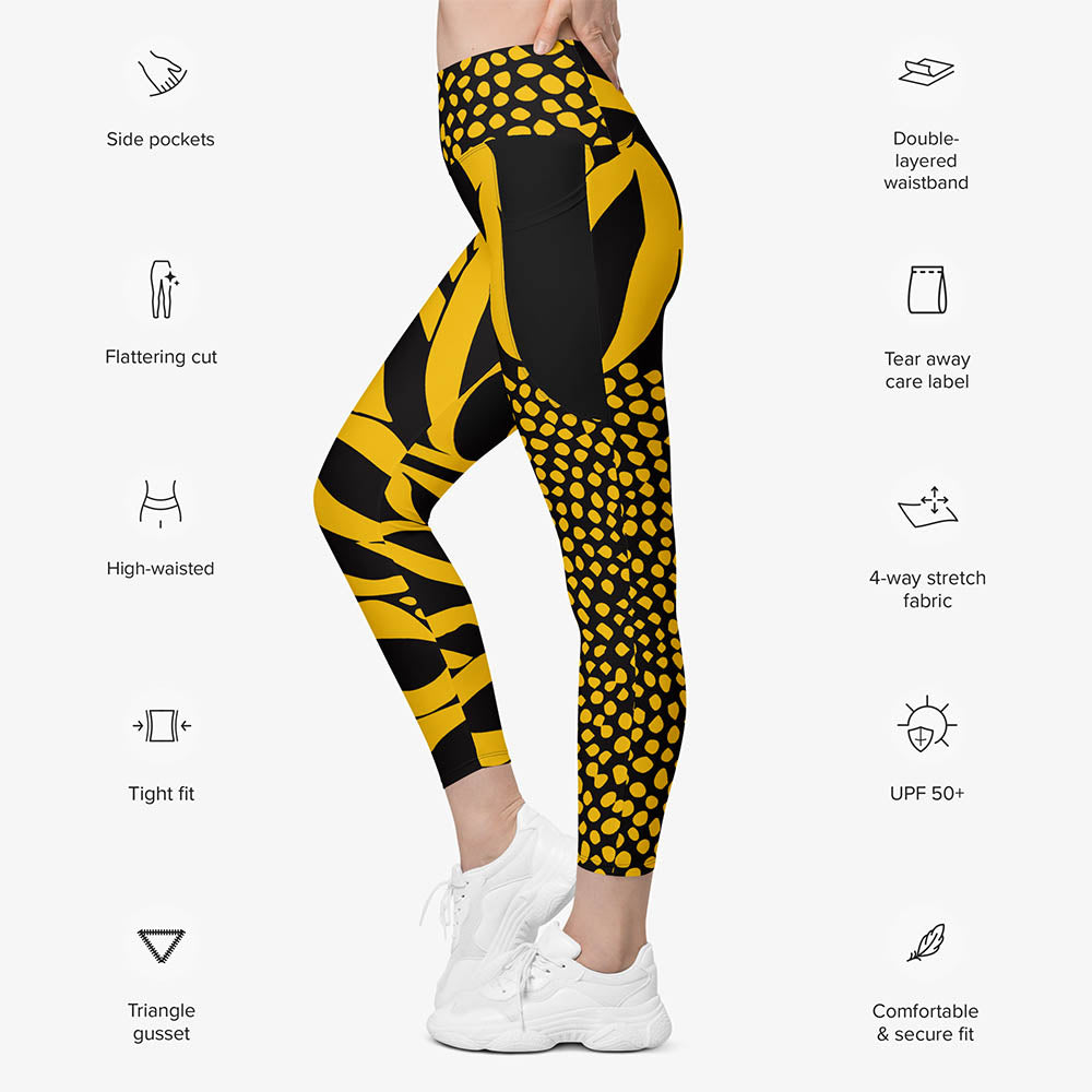 Funflower Pocket Leggings