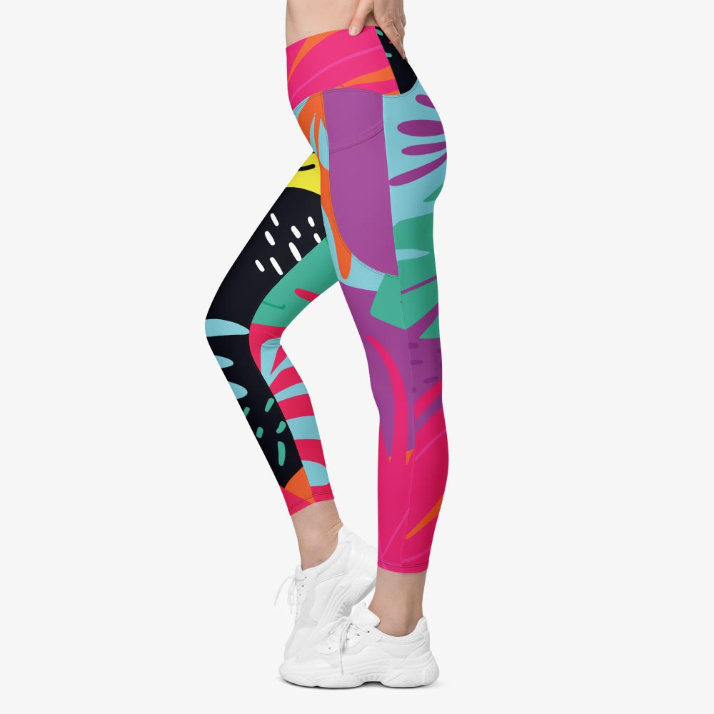 Neon Jungle Pocket Leggings