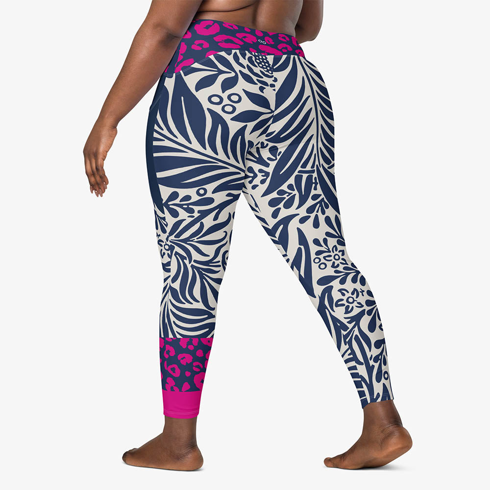 Palms & Pards Pocket Leggings