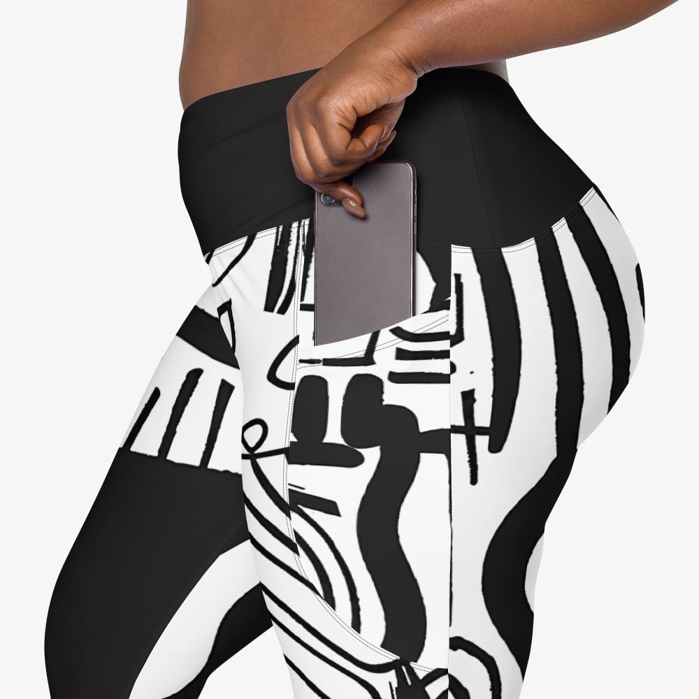 Black & Wow Pocket Leggings