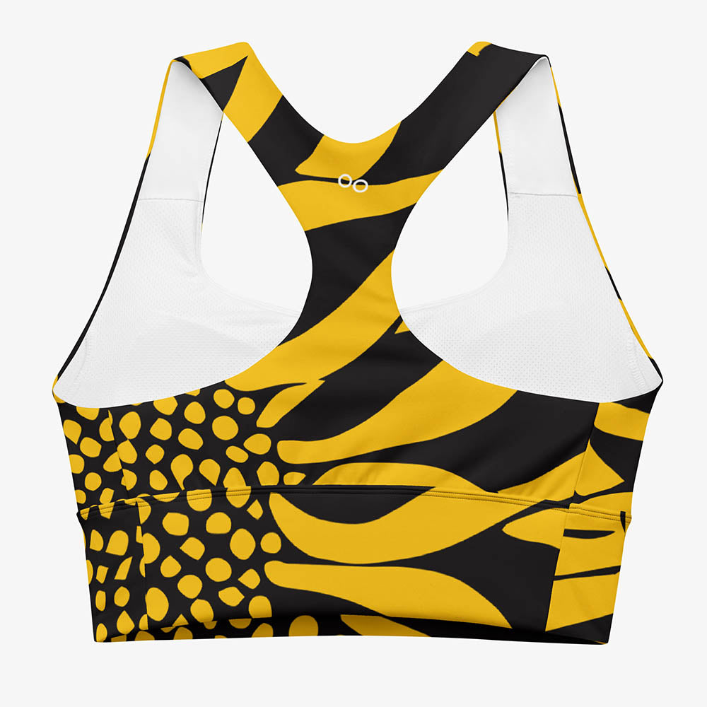 Funflower High Impact Bra