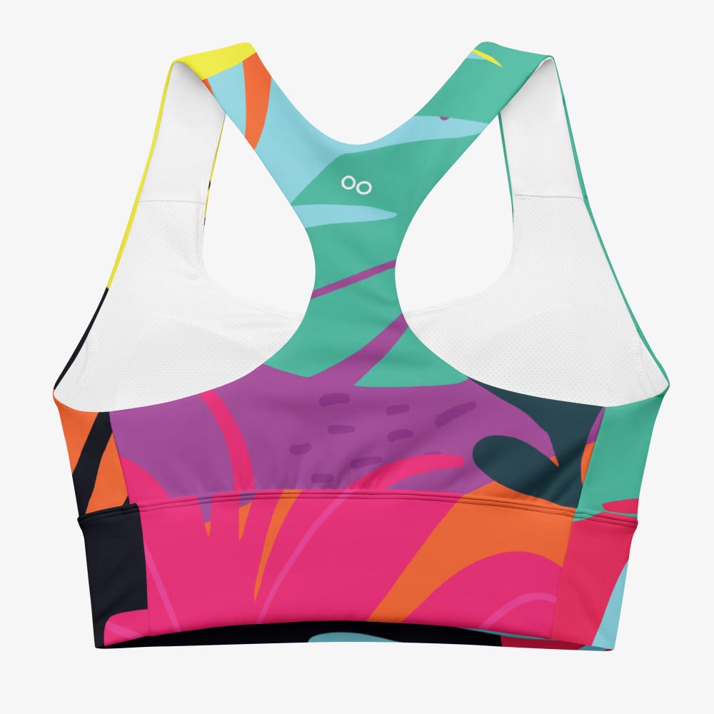 Neon Jungle High Impact Bra