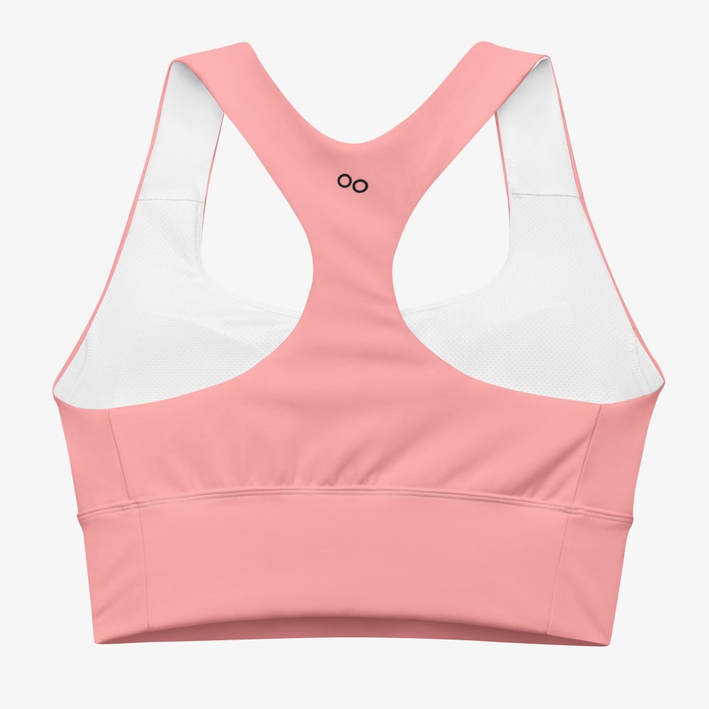 Pink Monochrome High Impact Bra (matches Brush Jungle)