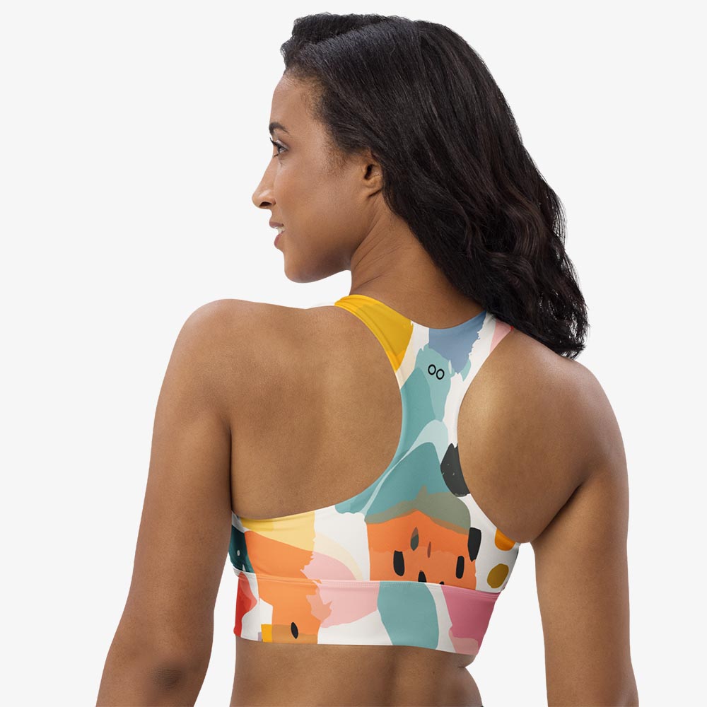 Brush Jungle High Impact Bra