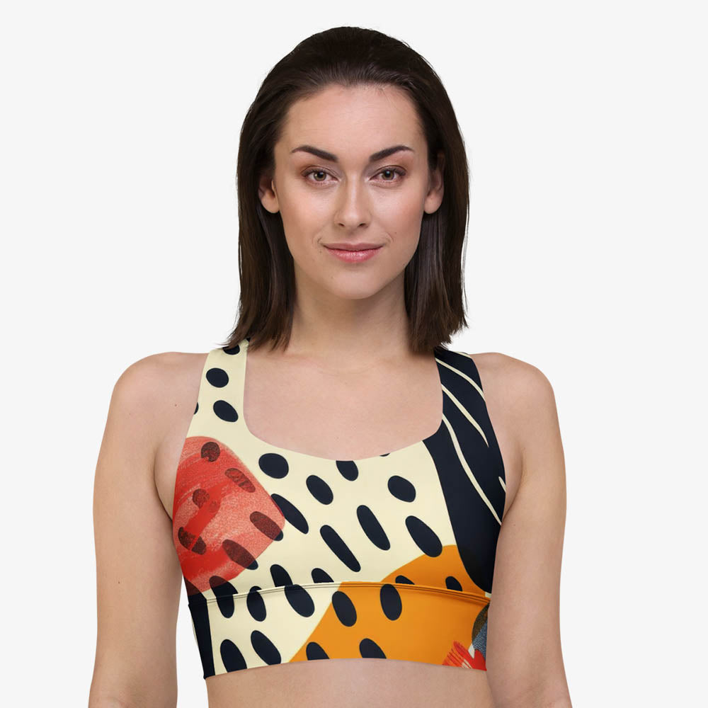 Dots & Waves High Impact Bra