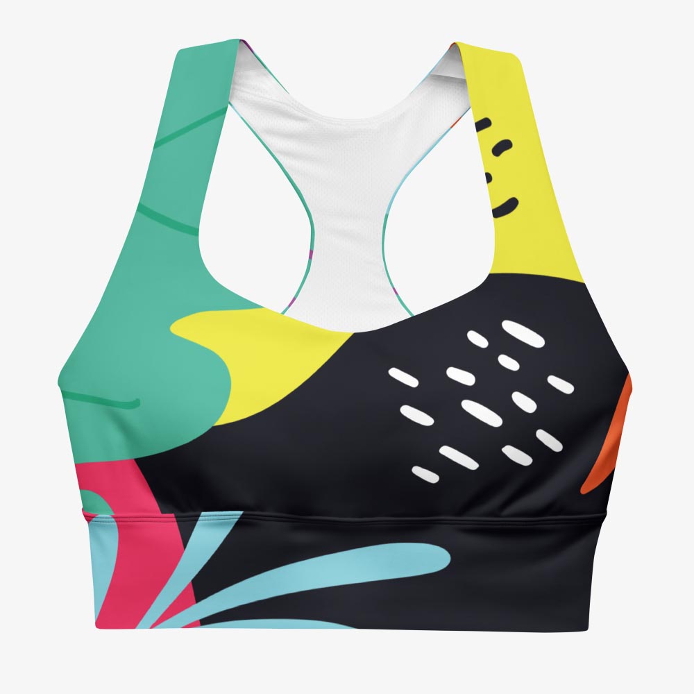 Neon Jungle High Impact Bra