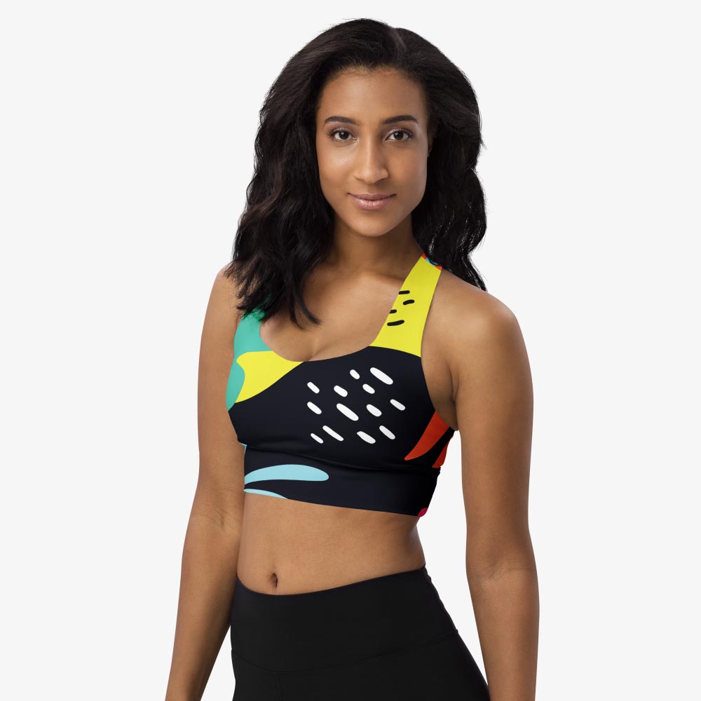 Neon Jungle High Impact Bra
