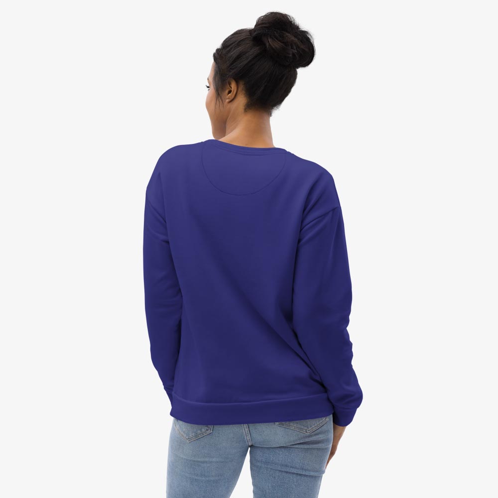 Blue Monochrome Sweatshirt (matches Electric Maze)