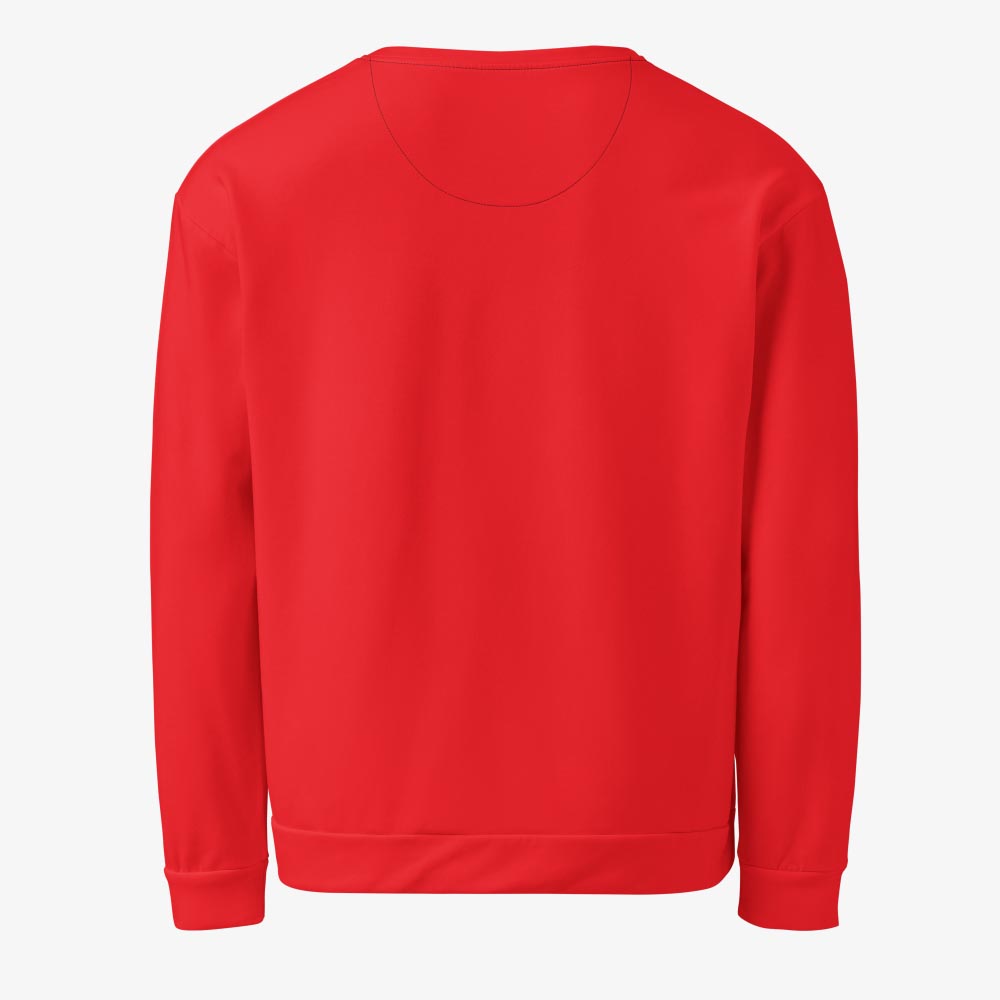 Red Monochrome Sweatshirt (matches Stripes & Petals)