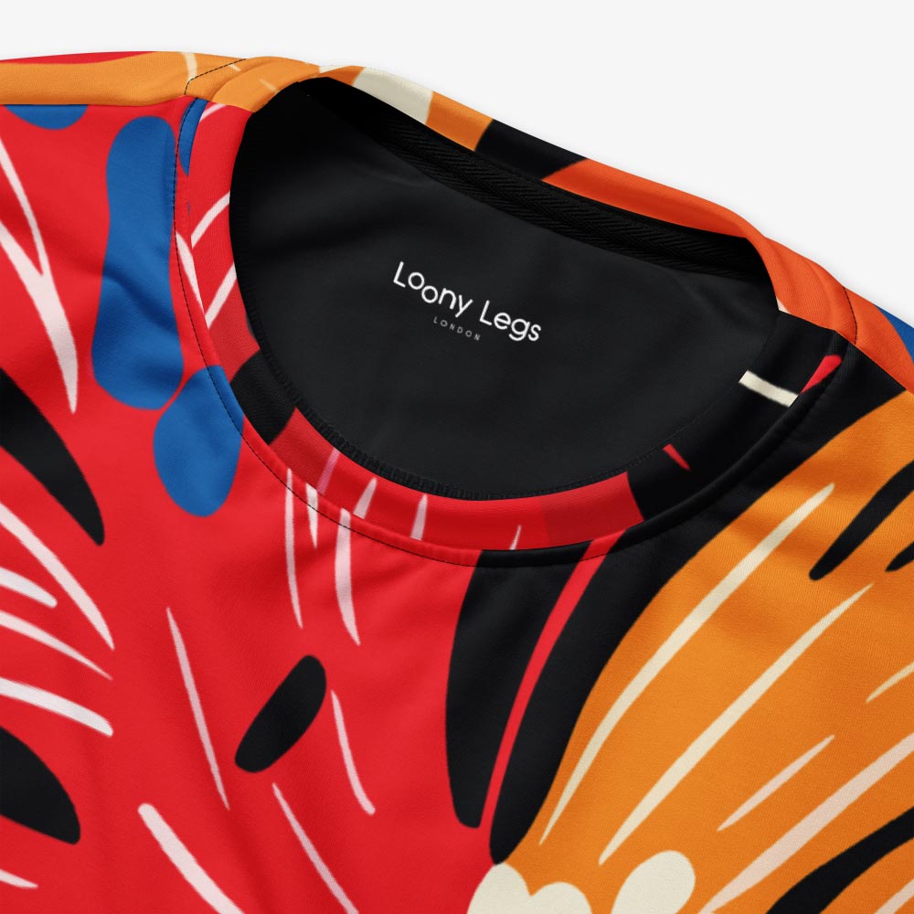 Stripes & Petals Sweatshirt
