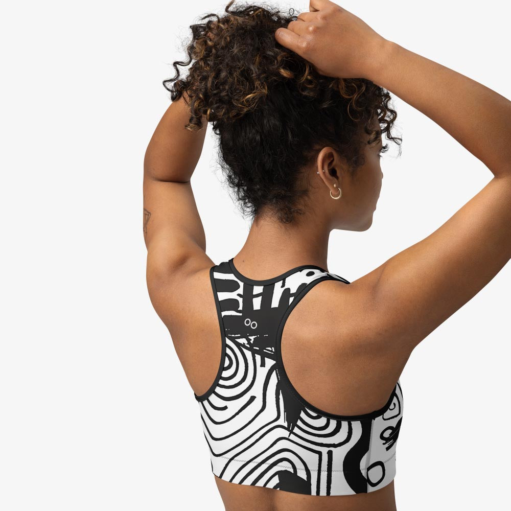 Black & Wow Sports Bra