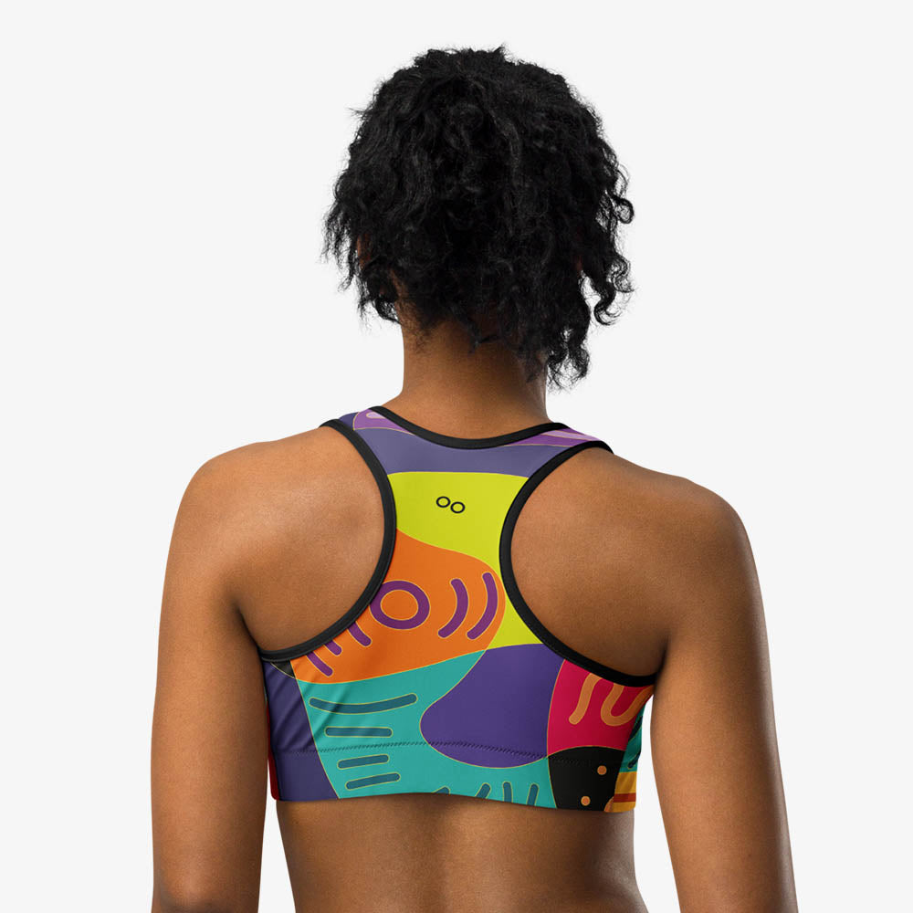 Funky Batik Sports Bra