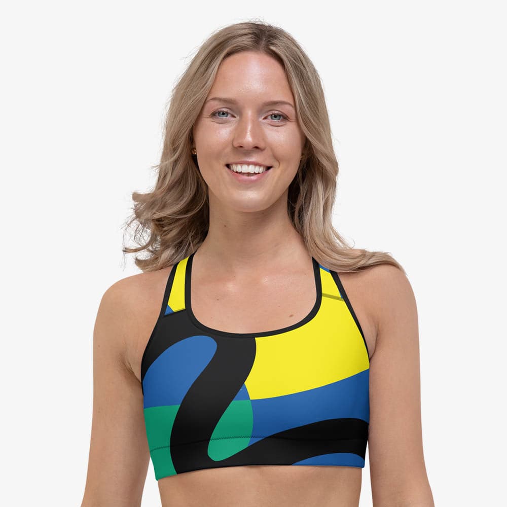 Surrealist Sports Bra