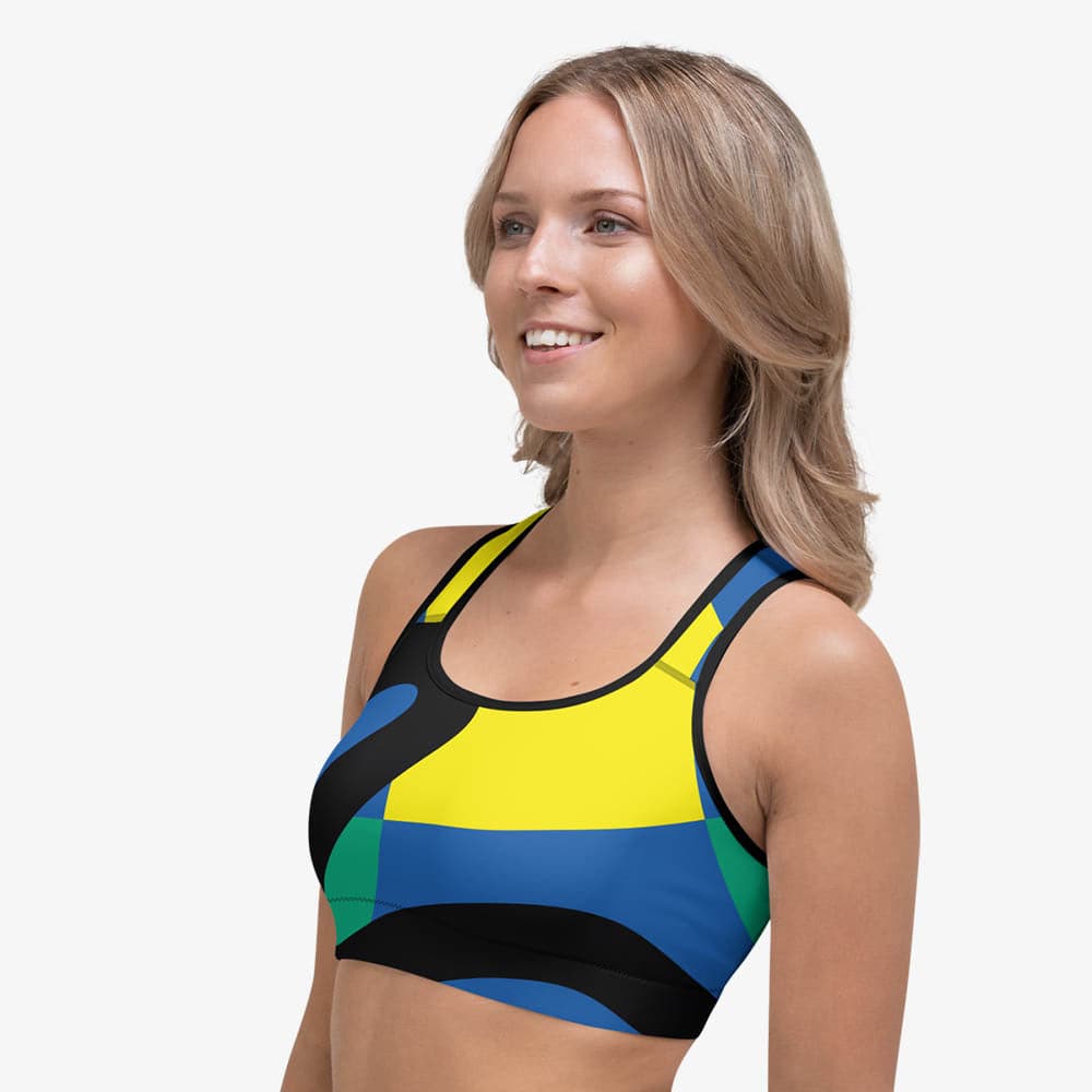 Surrealist Sports Bra