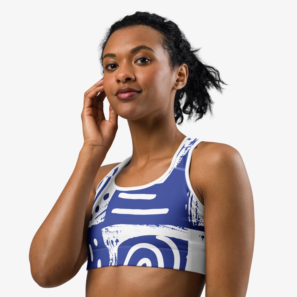 Azulejos Sports Bra
