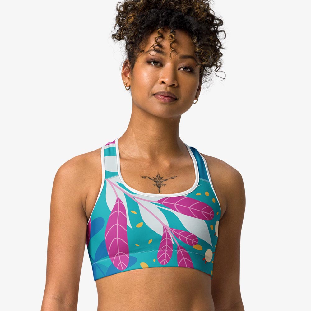 Petal Party Sports Bra
