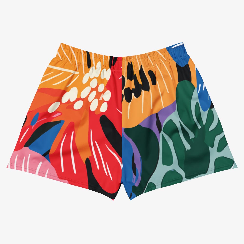 Stripes & Petals Breathy Shorts