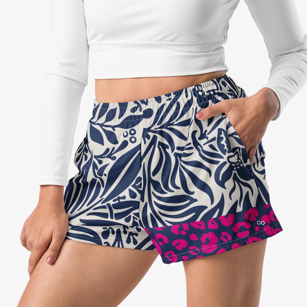 Palms & Pards Breathy Shorts