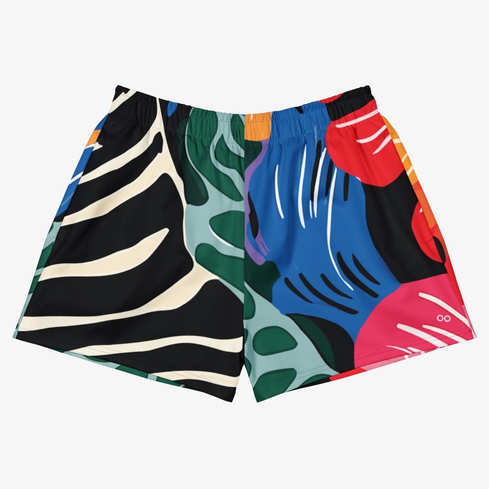 Stripes & Petals Breathy Shorts