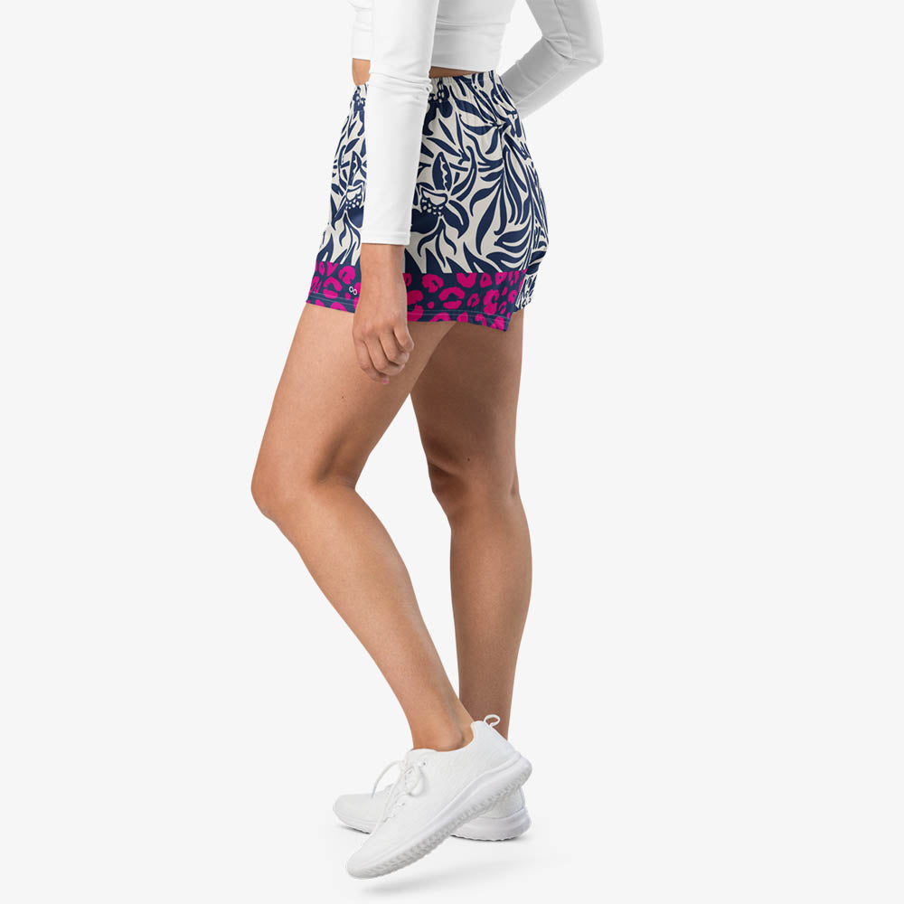Palms & Pards Breathy Shorts