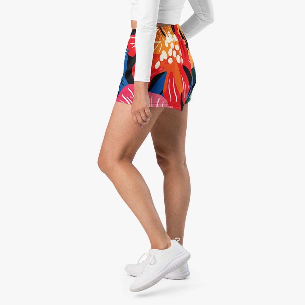 Stripes & Petals Breathy Shorts