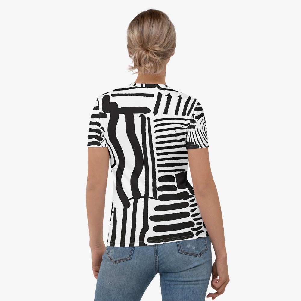 Black & Wow Stretchy Tee