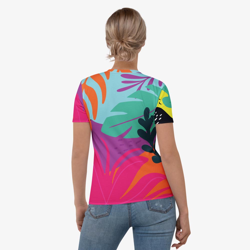 Neon Jungle Stretchy Tee