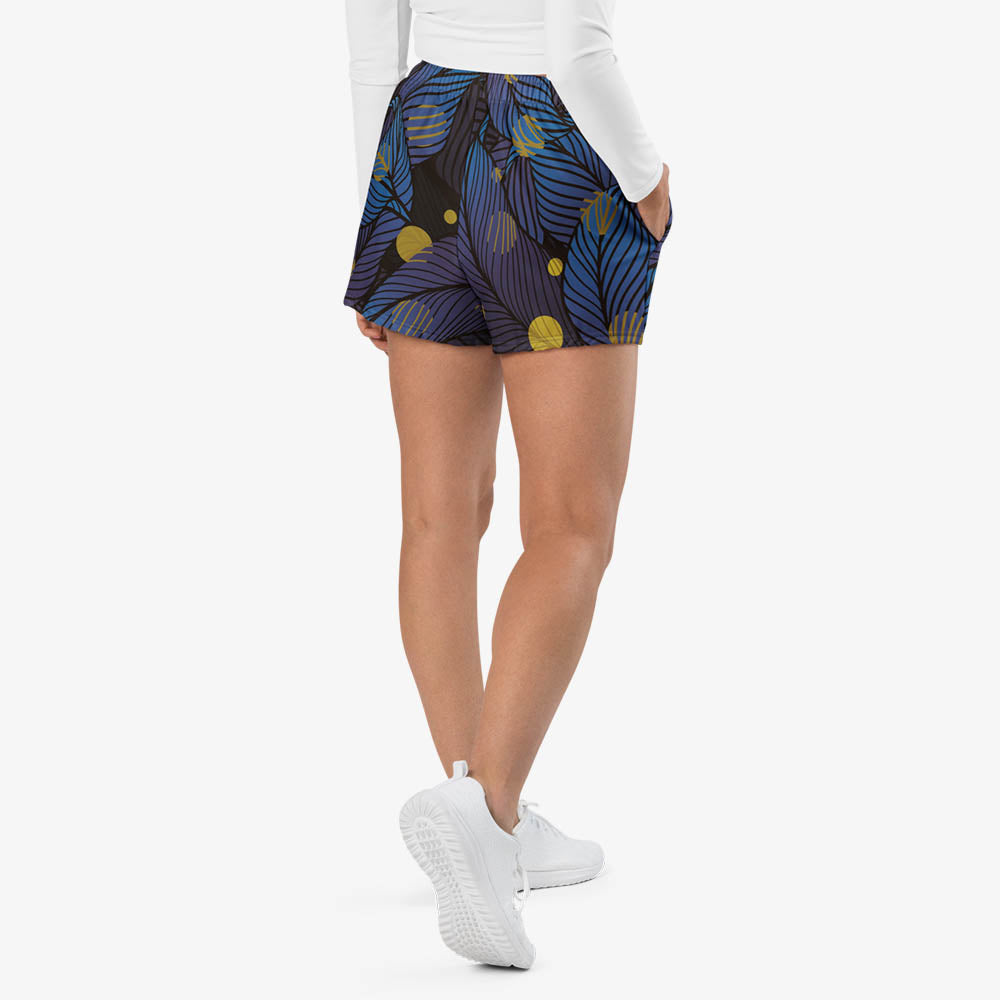 Fireflies Breathy Shorts – Blue/Yellow