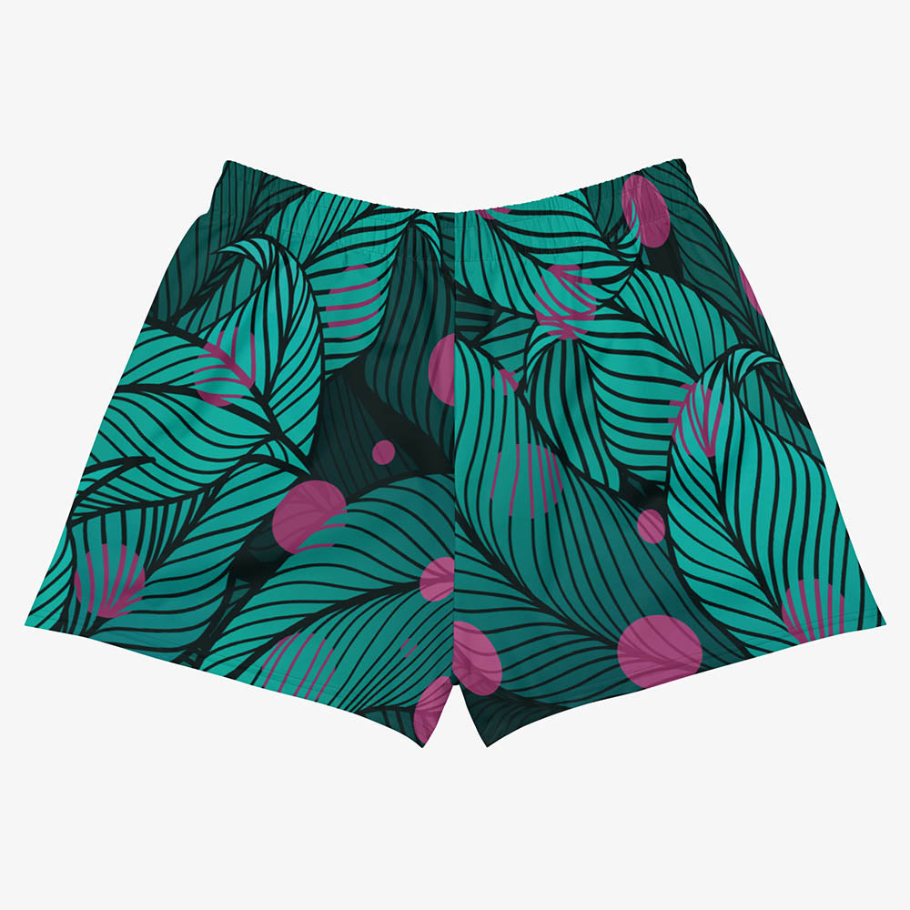 Fireflies Breathy Shorts – Green/Pink