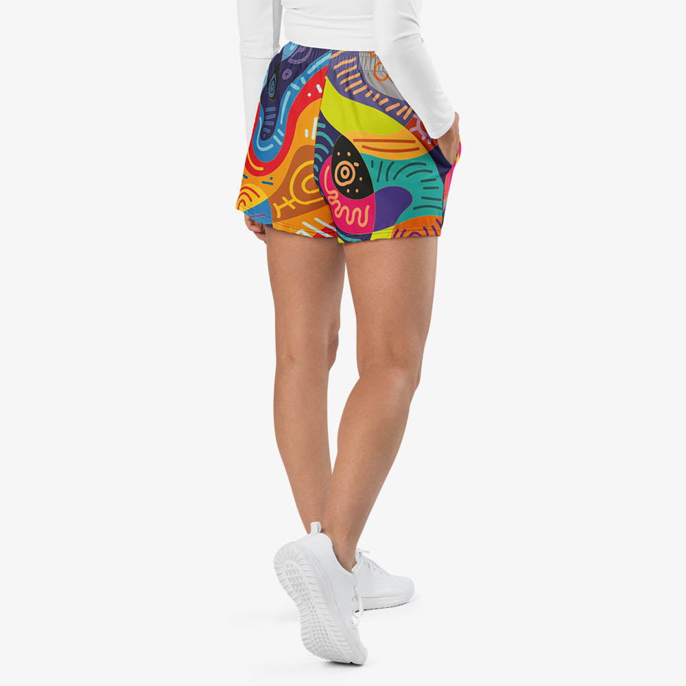 Funky Batik Breathy Shorts