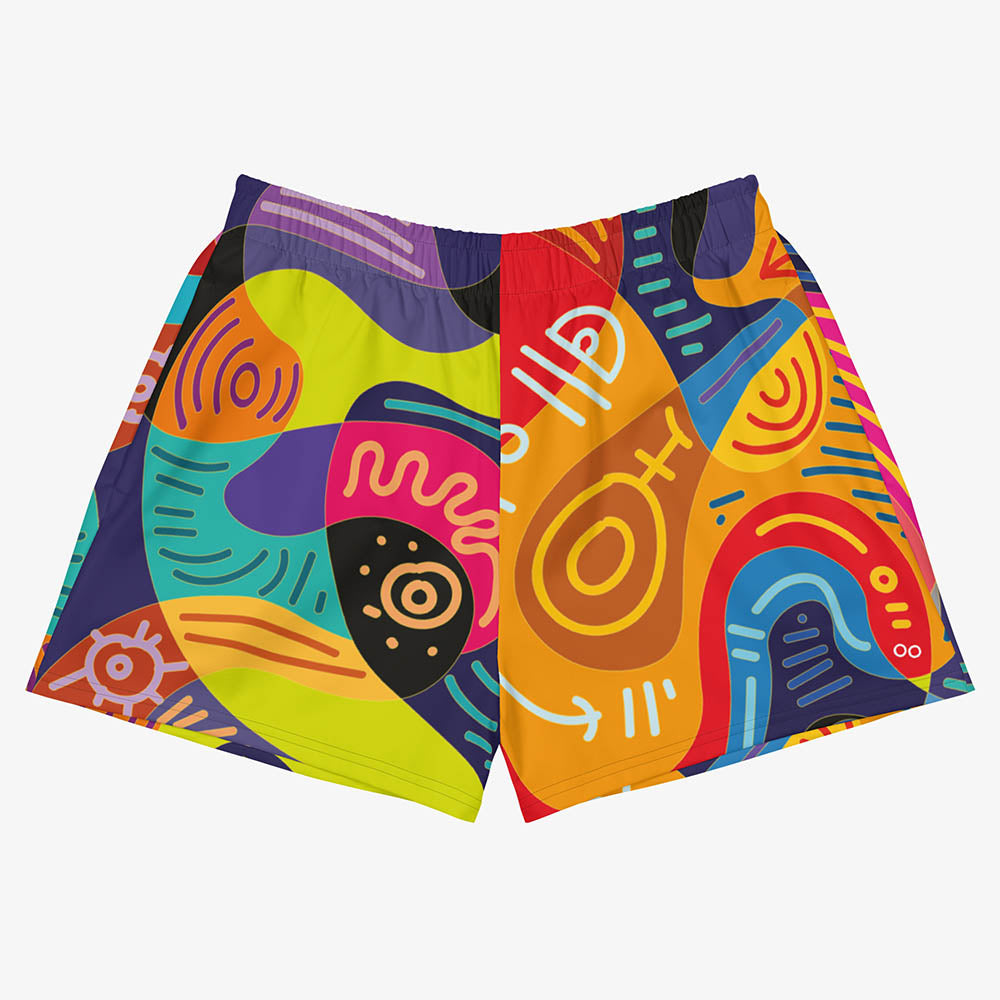 Funky Batik Breathy Shorts