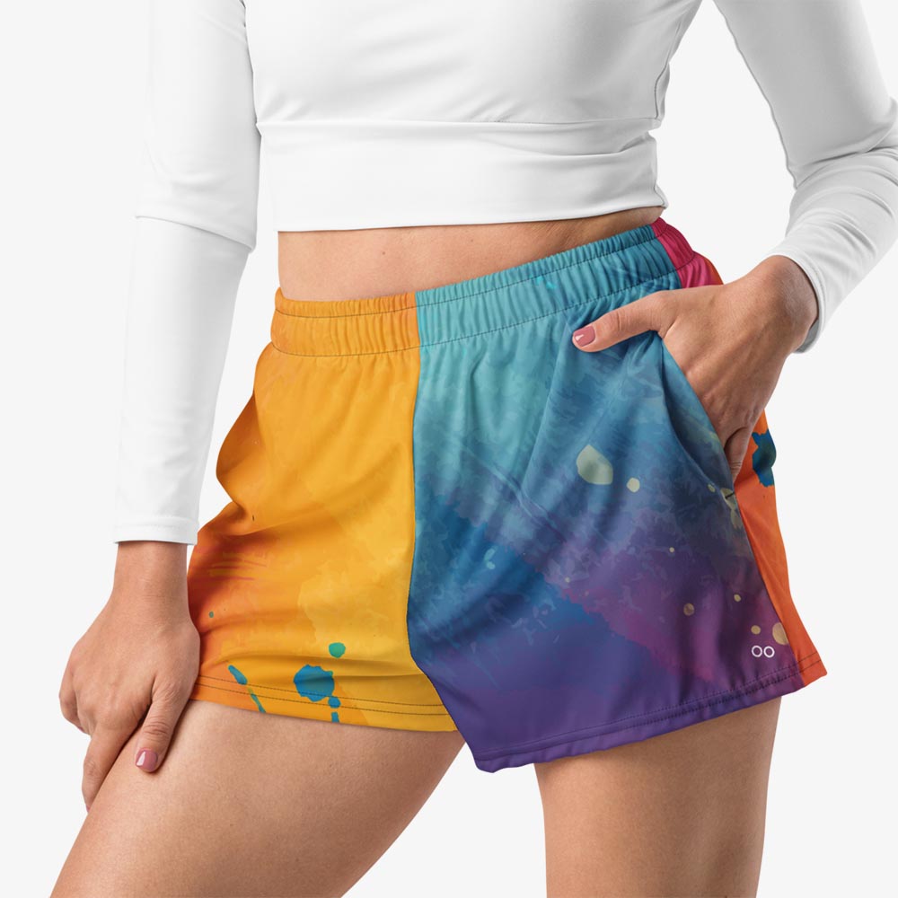 Cosmic Splash Breathy Shorts