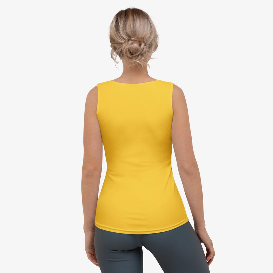Monochrome Flex Vest "Electric Maze" Yellow