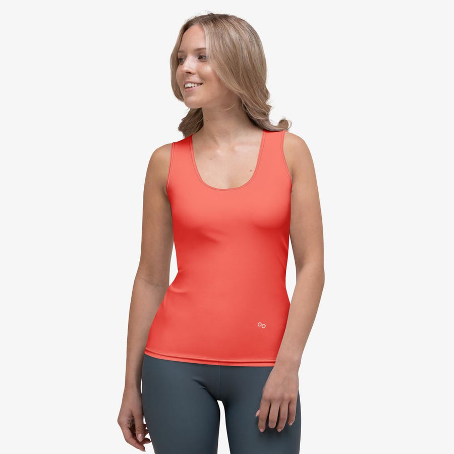 Monochrome Flex Vest "Floral Funk" (Coral)