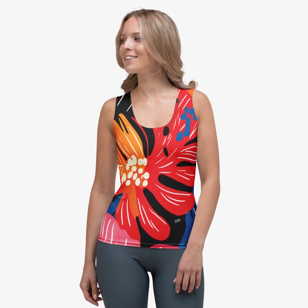 Stripes & Petals Flex Vest