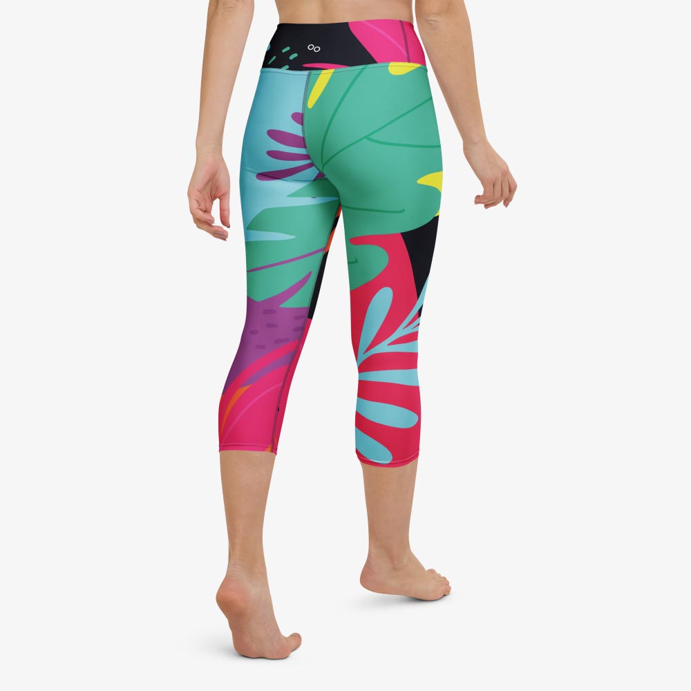 Neon Jungle Capris