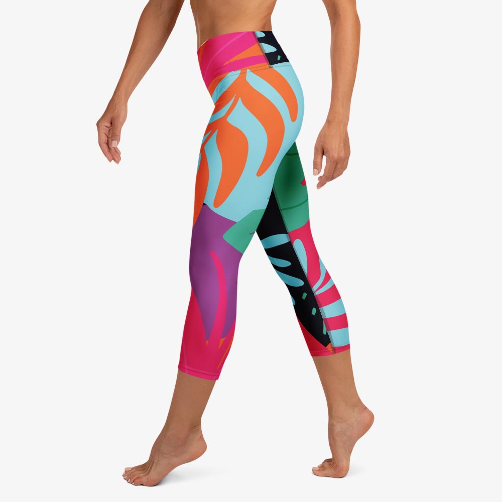 Neon Jungle Capris