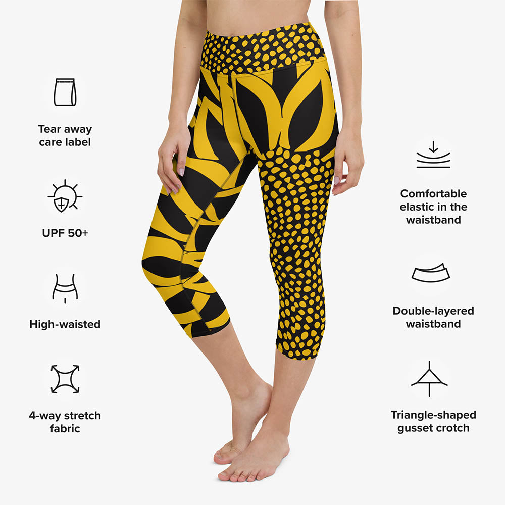 Funflower Capris