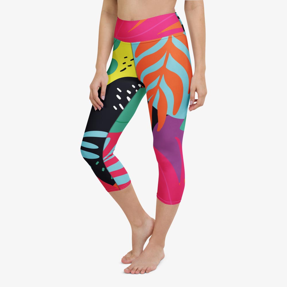 Neon Jungle Capris