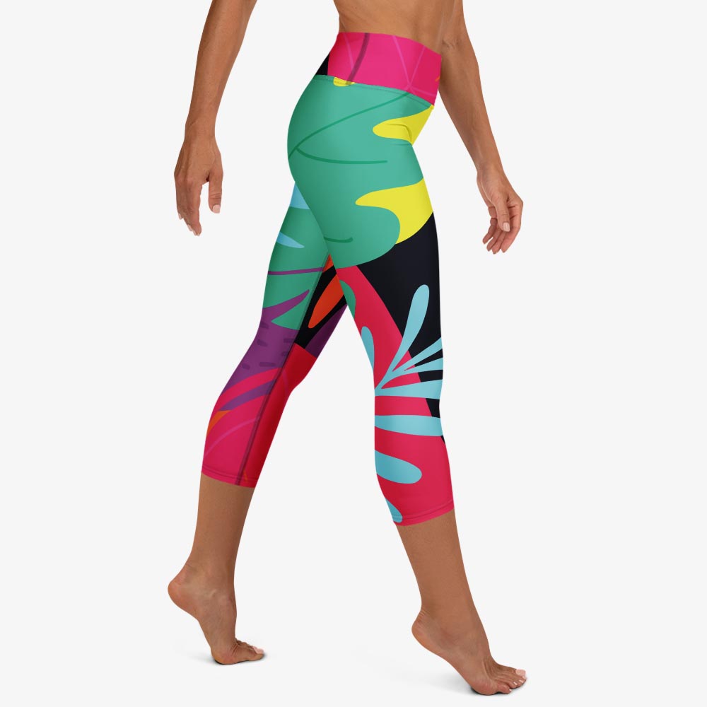 Neon Jungle Capris